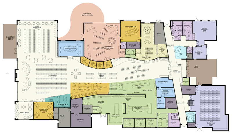 Public Library Floor Plans | Viewfloor.co